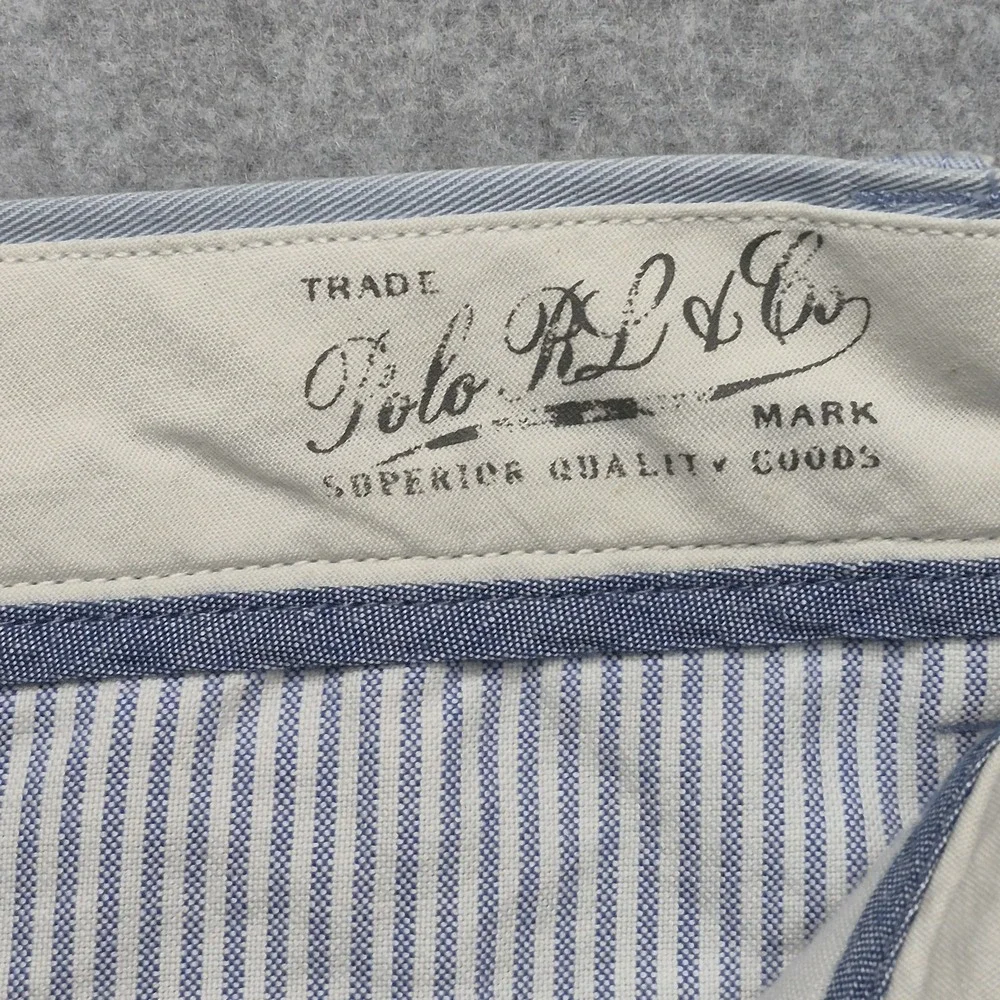Polo Ralph Lauren Chino Pants Mens 30x30 Light Blue Classic Fit Straight Cotton